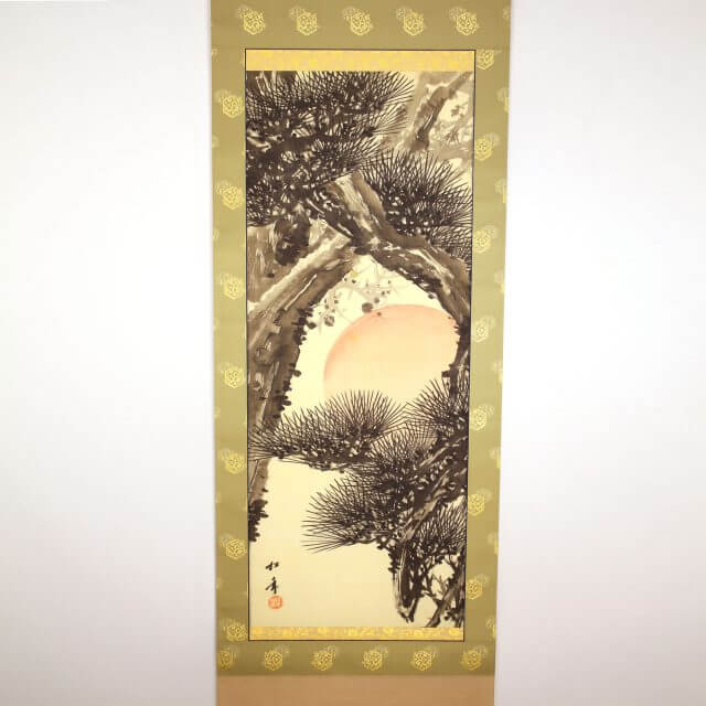 鈴木松年 掛軸 Hanging Scroll Shōnen Suzuki